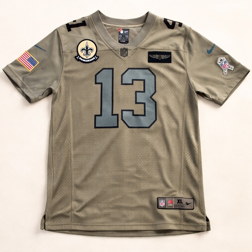 Kids XL (18/20) Salute to Service Michael Thomas New Orleans Saints Jersey - Picture 1 of 7